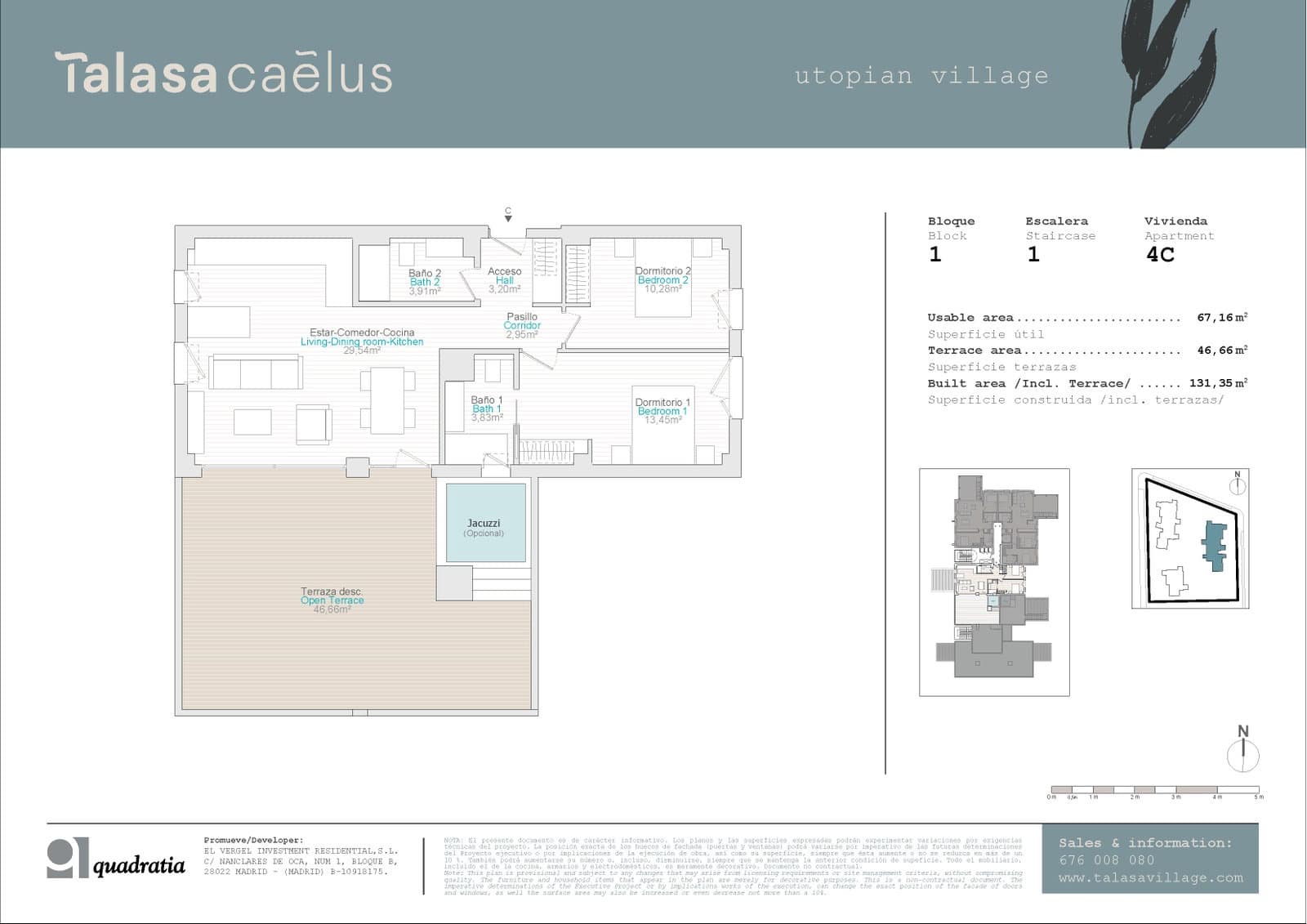 2 bedroom Penthouse for sale in Denia with pool garage - € 388,000 (Ref: 8850582)