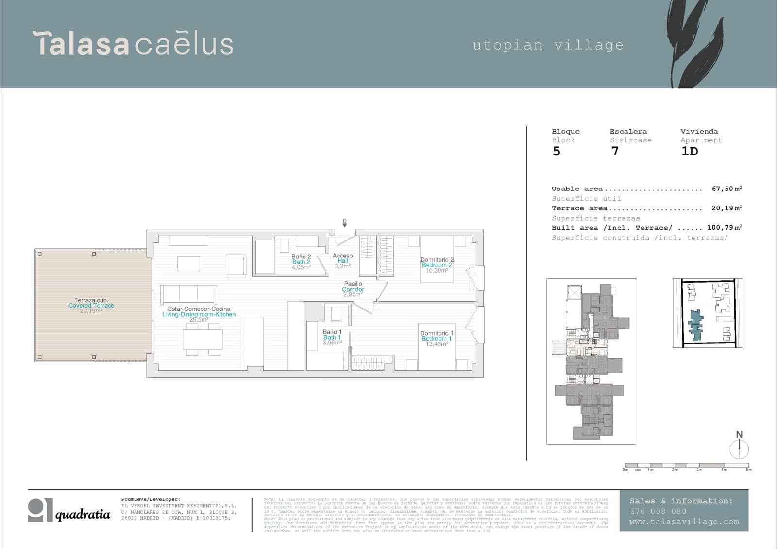 2 makuuhuone Huoneisto myytävänä paikassa Denia mukana uima-altaan 
autotalli - 316 000 € (Ref: 8850584)