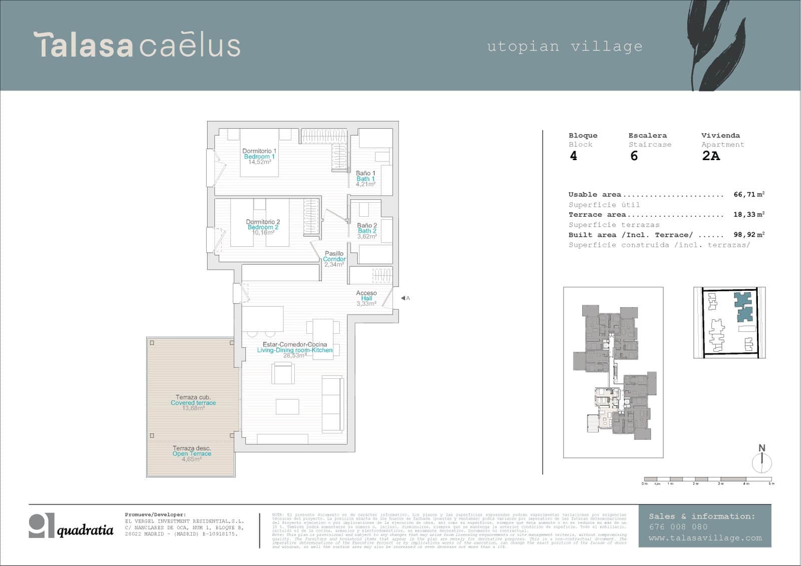 Apartamento de 2 habitaciones en Dénia en venta con piscina garaje - 323.000 € (Ref: 8850586)