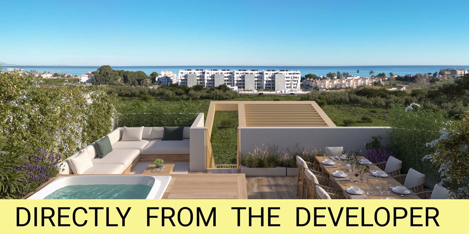 Ático de 2 habitaciones en Dénia en venta con piscina garaje - 347.000 € (Ref: 8850590)