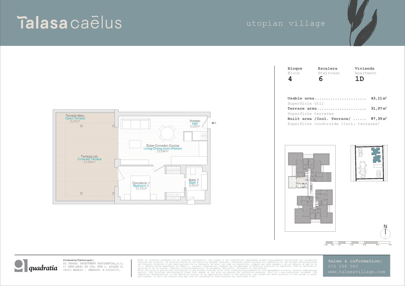 1 soveværelse Lejlighed til salg i El Vergel / Verger med swimmingpool garage - € 244.000 (Ref: 8850594)