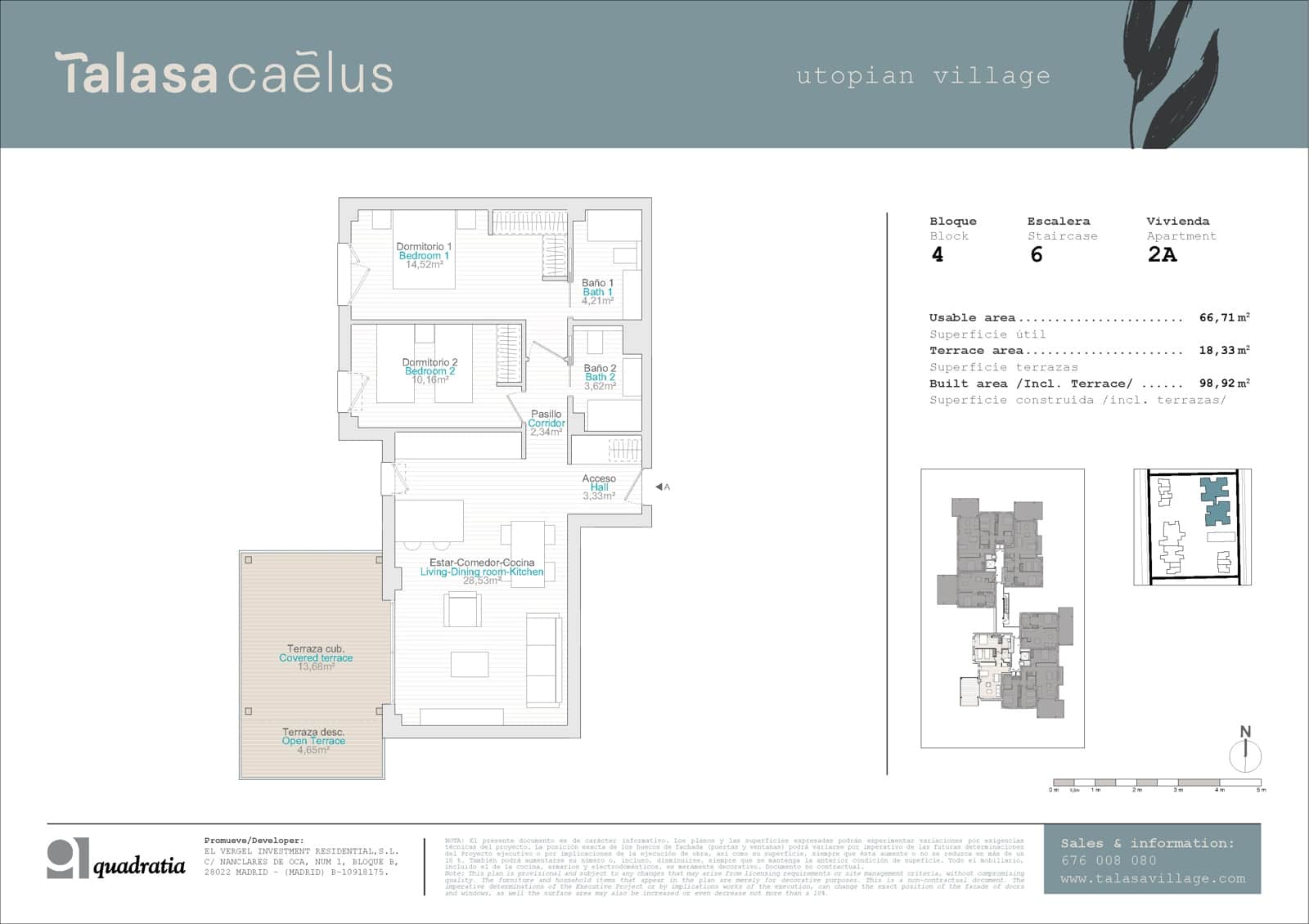 2 soveværelse Lejlighed til salg i El Vergel / Verger med swimmingpool garage - € 323.000 (Ref: 8873272)