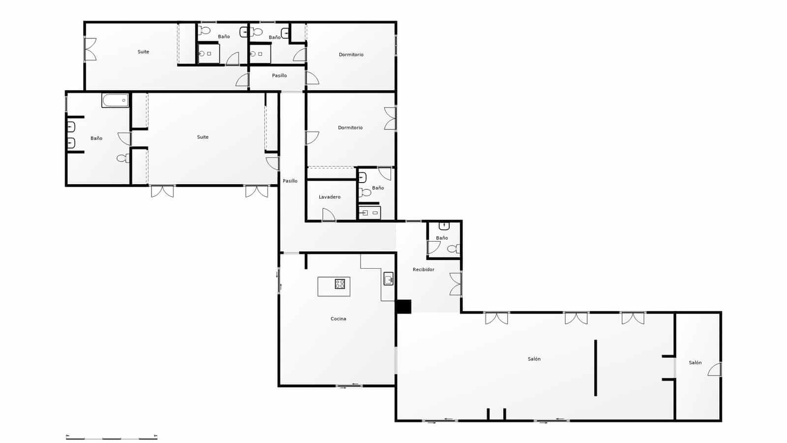 6 soveværelse Finca/Landehus til salg i Entrerrios med swimmingpool garage - € 1.195.000 (Ref: 9200455)