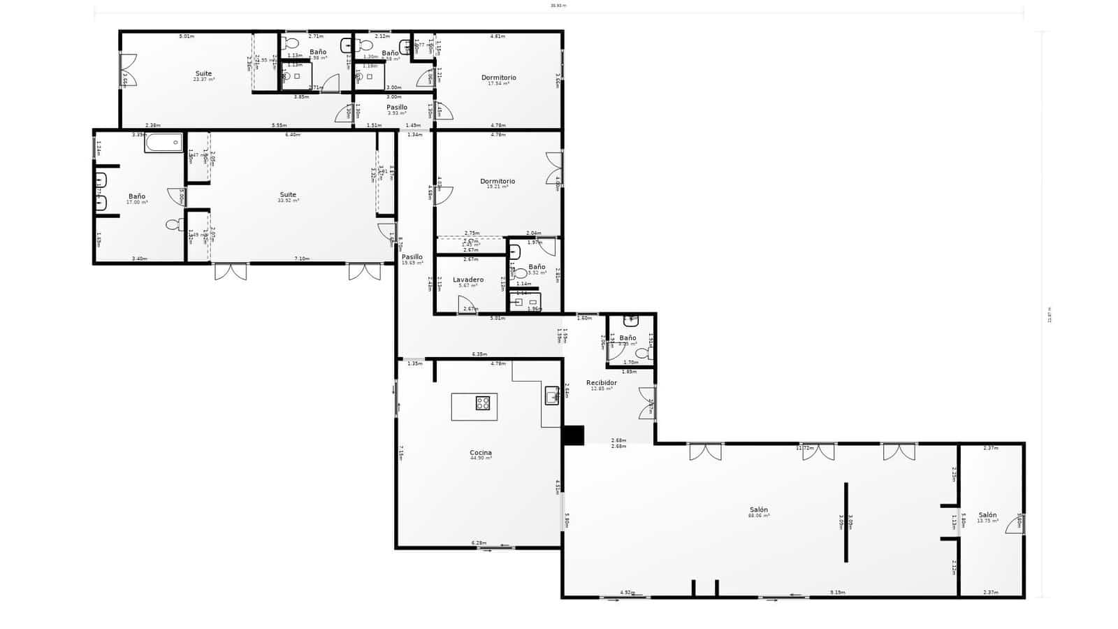 6 soveværelse Finca/Landehus til salg i Entrerrios med swimmingpool garage - € 1.195.000 (Ref: 9200455)