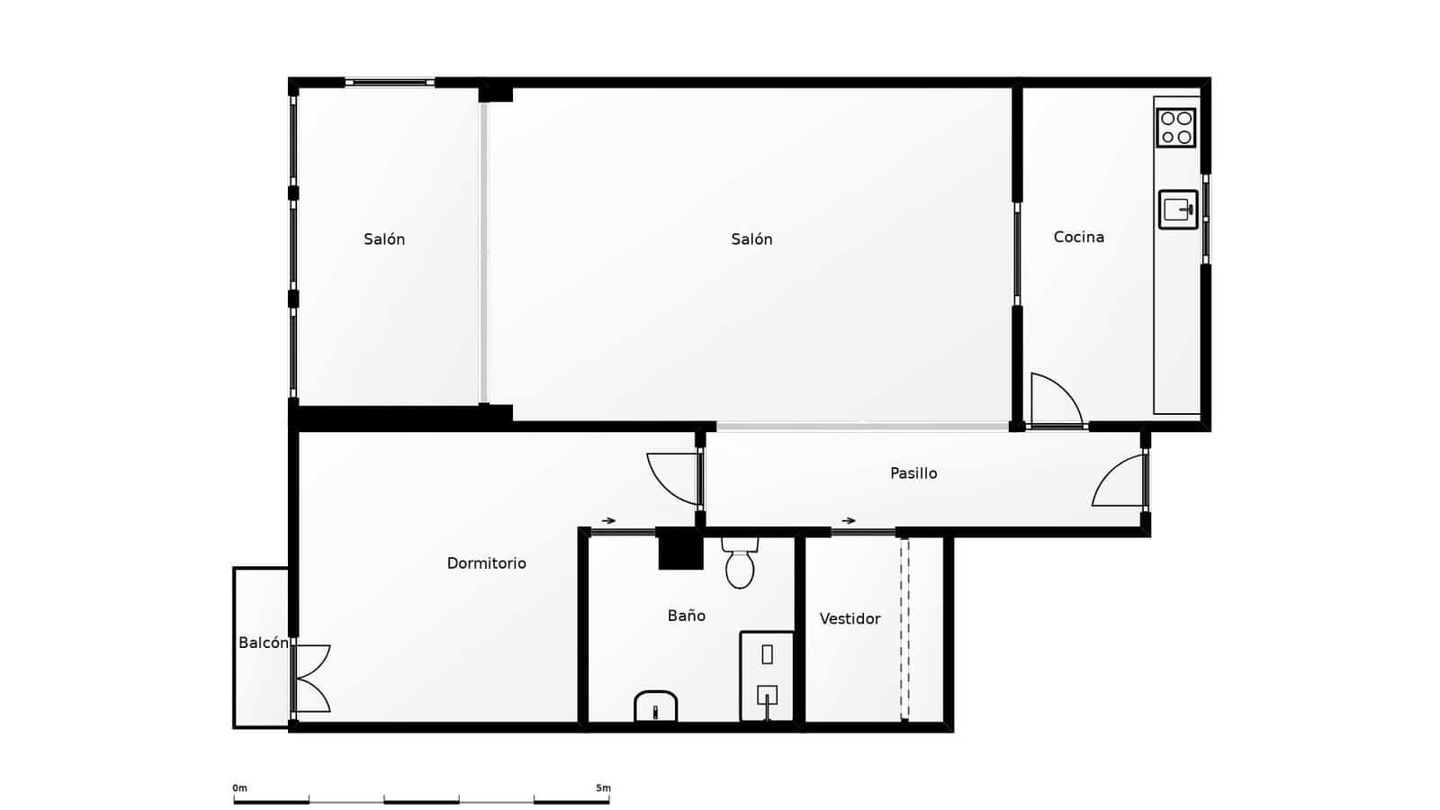 1 soveværelse Lejlighed til salg i Benalmadena med swimmingpool - € 299.000 (Ref: 9228849)