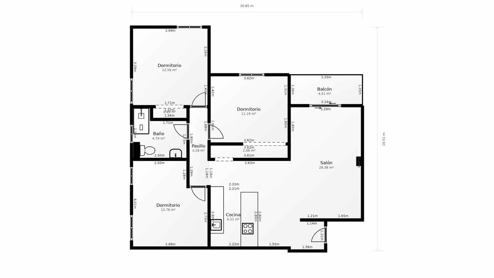 3 soveværelse Lejlighed til salg i Fuengirola - € 306.000 (Ref: 9269718)