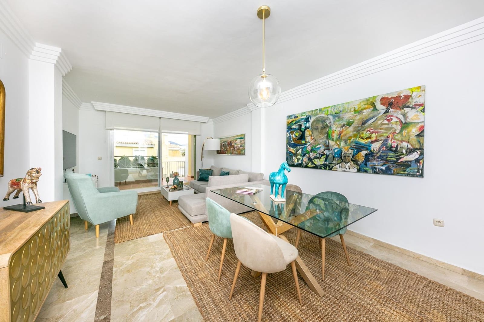 1 quarto Apartamento para venda em Nueva Andalucia com piscina garagem - 325 000 € (Ref: 9401030)