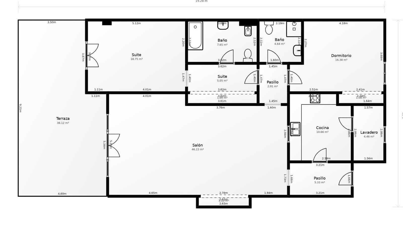 2 soverom Leilighet til salgs i La Cala Hills med svømmebasseng garasje - € 360 000 (Ref: 9513421)