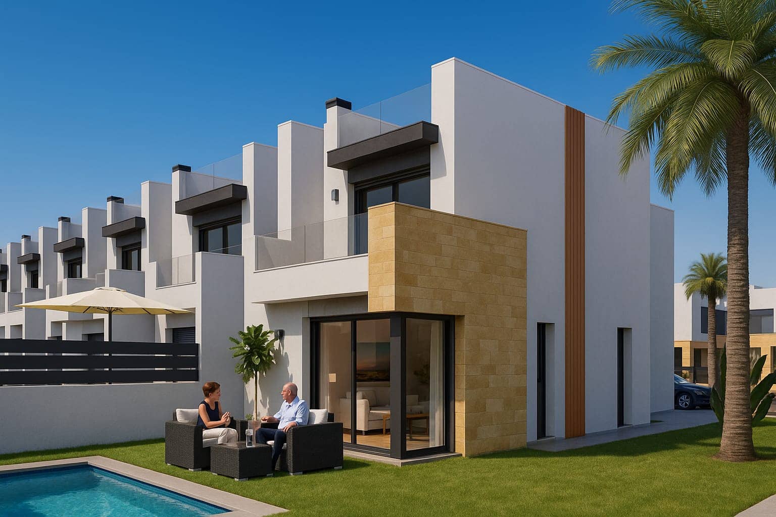 Chalet de 3 habitaciones en Torrevieja en venta con piscina garaje - 499.900 € (Ref: 8847935)
