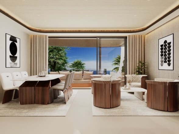 Piso de 4 habitaciones en Marbella en venta con piscina garaje - 3.450.000 € (Ref: 9562297)