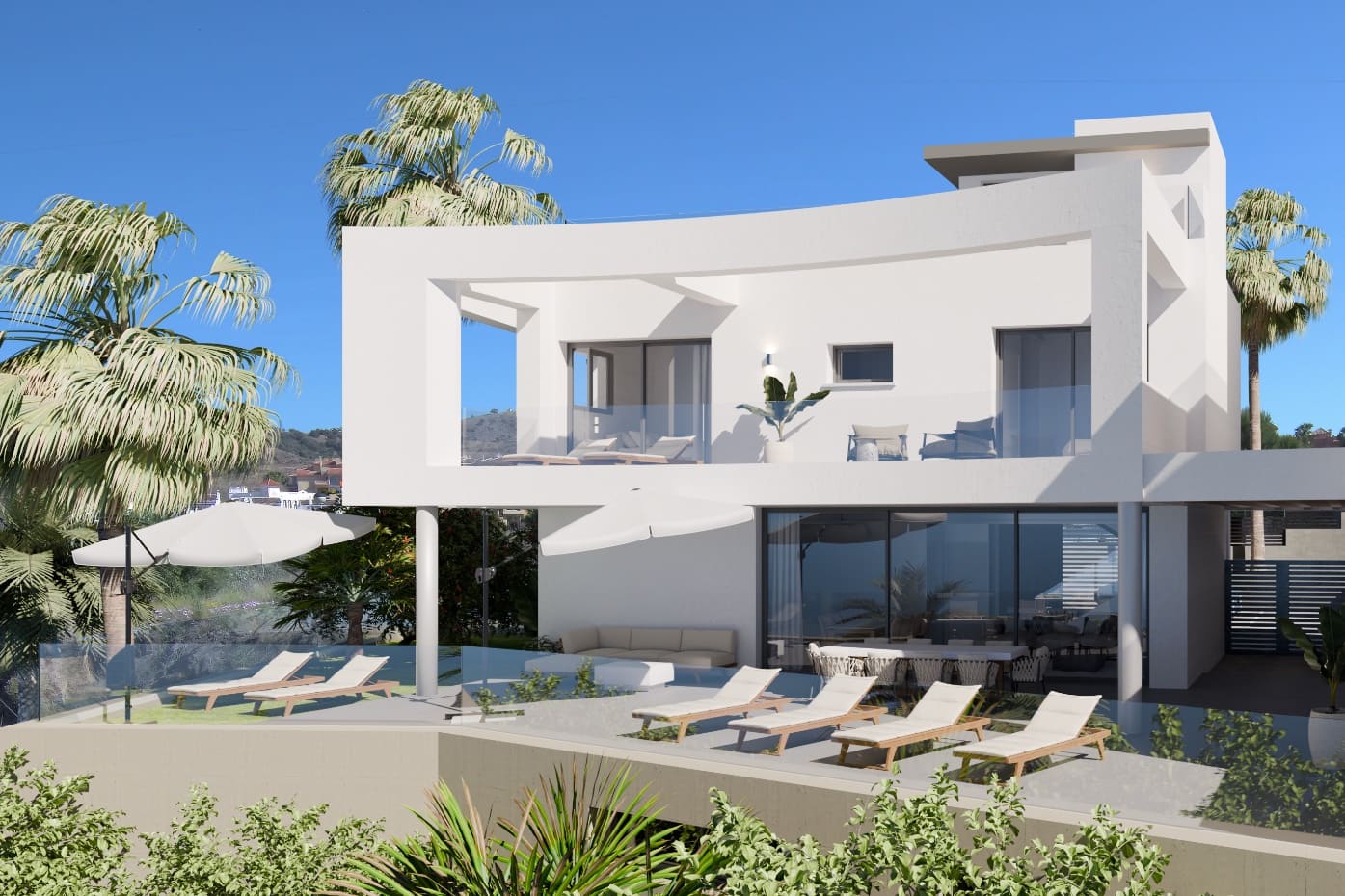 3 sovrum Radhus till salu i Mijas med pool - 1 475 815 € (Ref: 9562316)