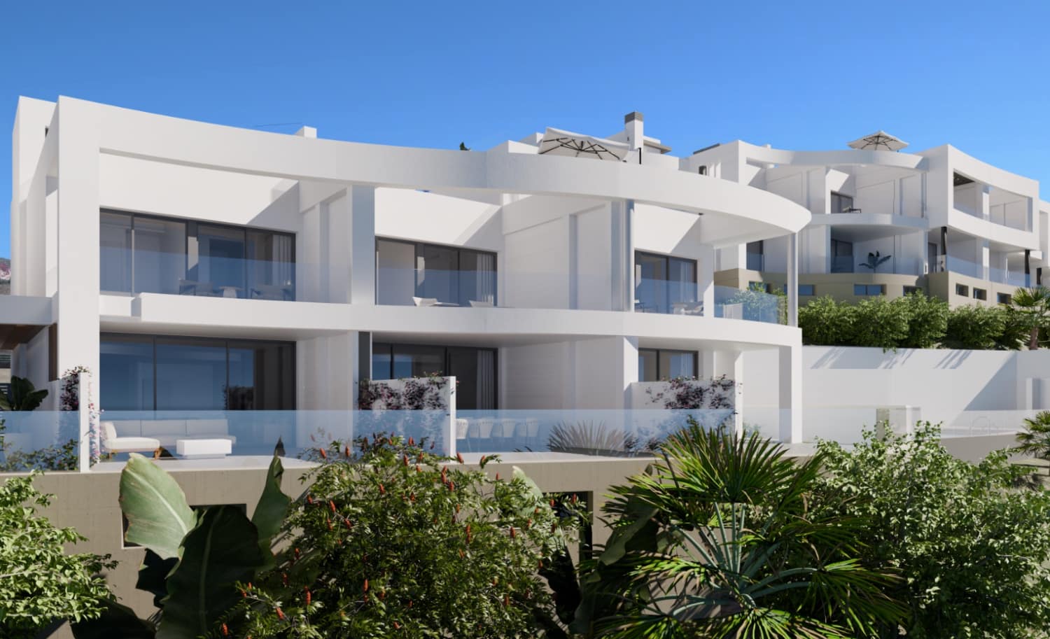 3 sovrum Radhus till salu i Mijas med pool - 1 475 815 € (Ref: 9562316)