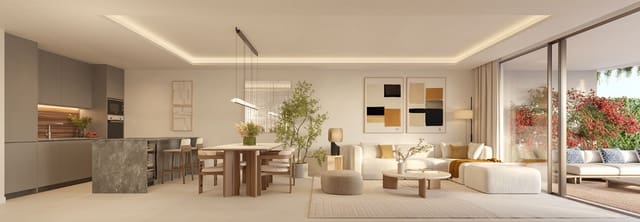 3 sypialnia Apartament przy plaży na sprzedaż w Benalmádena z basenem garażem - 800 000 € (Ref: 9562317)