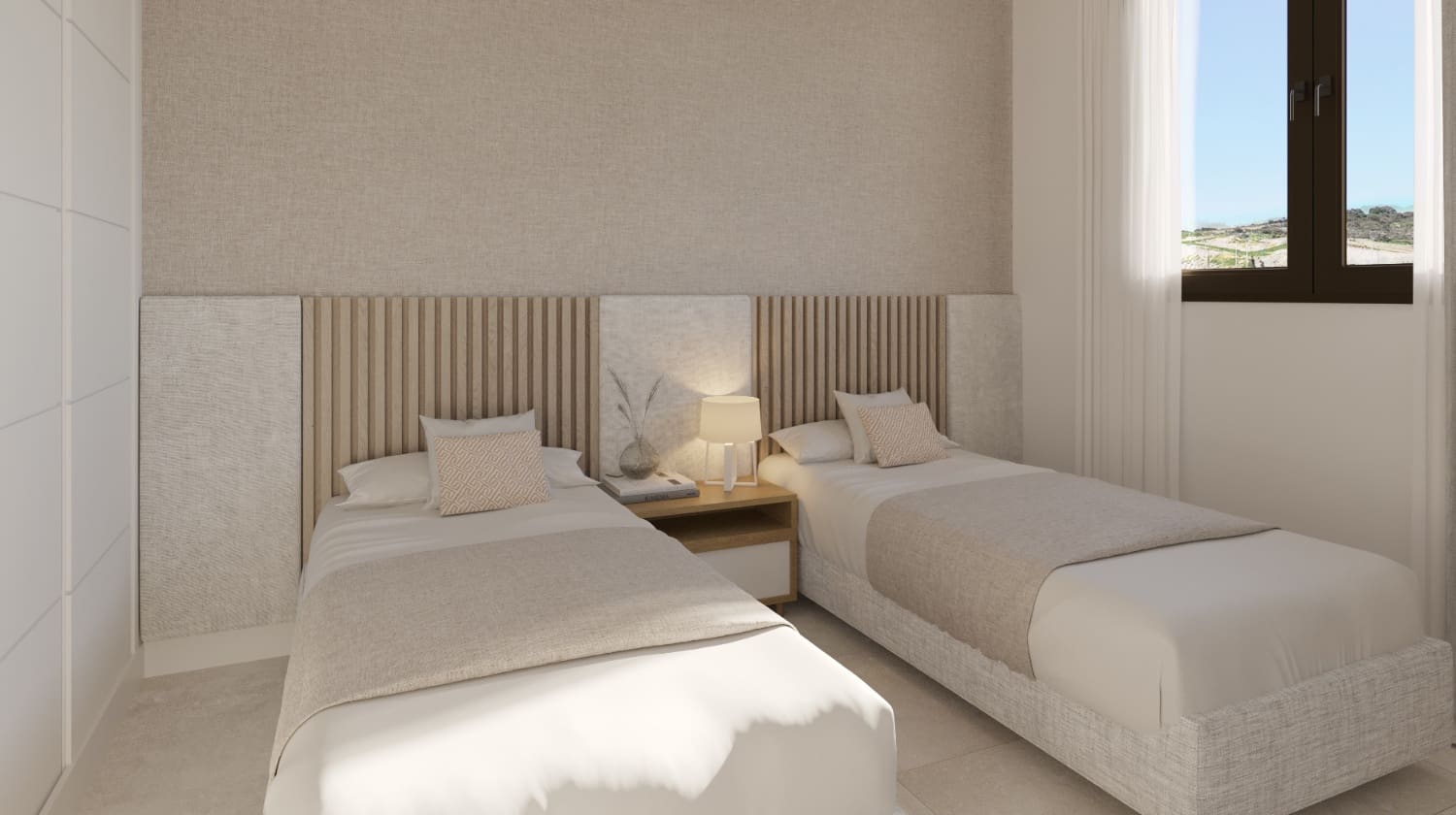 3 soveværelse Strandlejlighed til salg i Estepona med swimmingpool garage - € 564.000 (Ref: 9562348)