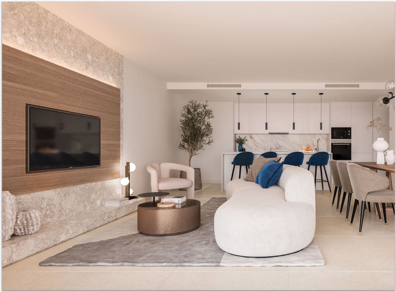 3 soveværelse Strandlejlighed til salg i Estepona med swimmingpool - € 649.000 (Ref: 9562350)