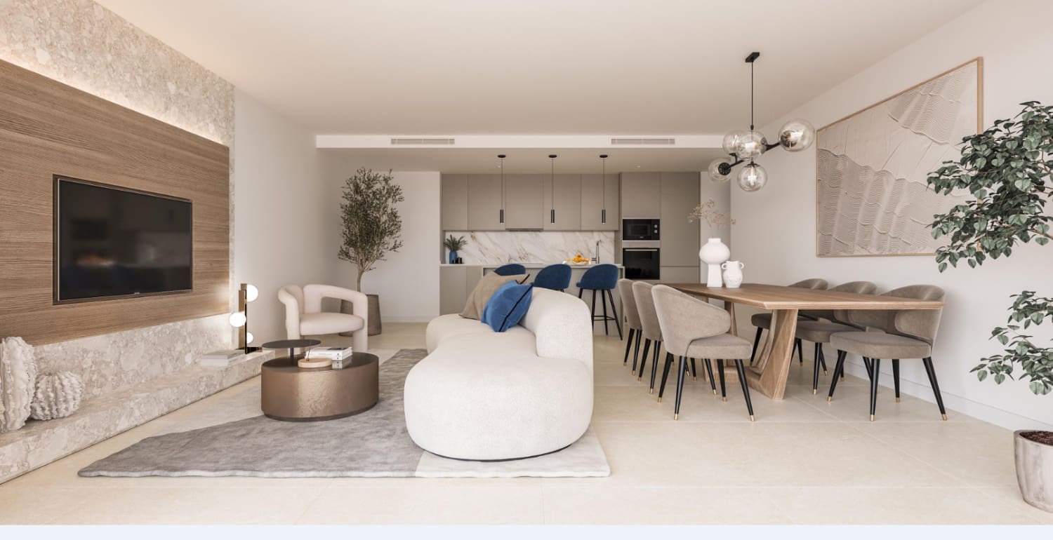 3 soveværelse Strandlejlighed til salg i Estepona med swimmingpool - € 649.000 (Ref: 9562350)