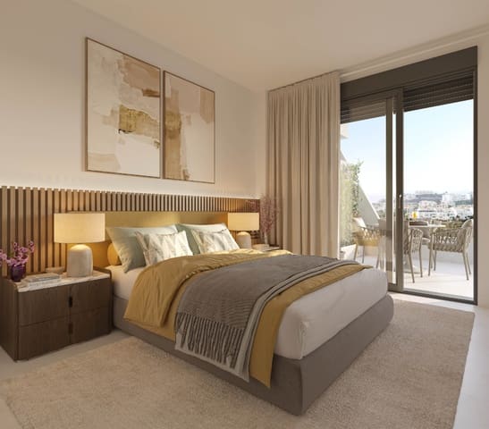 2 soveværelse Strandlejlighed til salg i Mijas med swimmingpool - € 540.000 (Ref: 9562360)