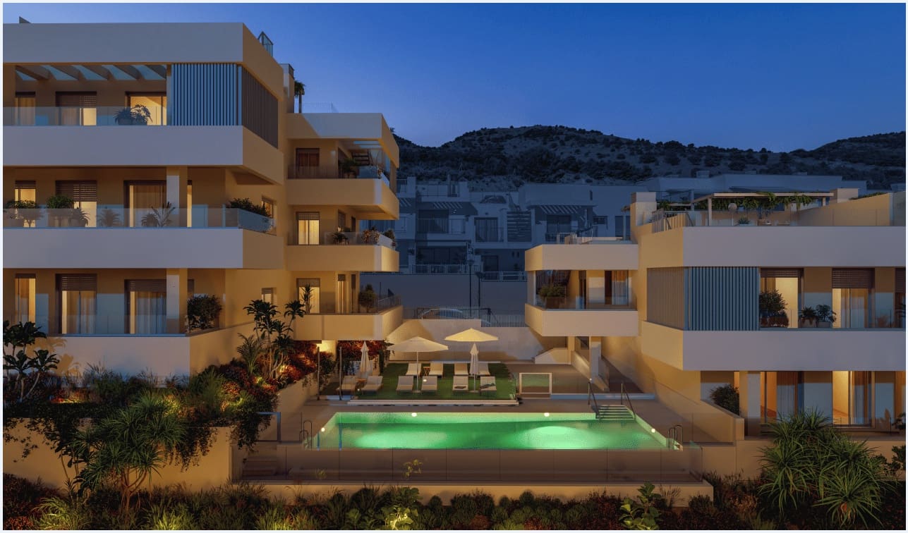 3 sovrum Lägenhet till salu i Benalmadena med pool - 571 400 € (Ref: 9562402)