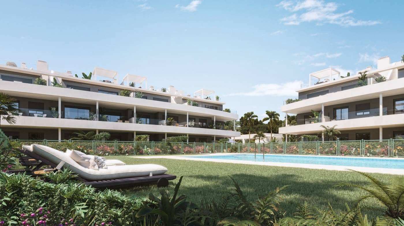 3 soverom Strandleiligheter til salgs i Estepona med svømmebasseng garasje - € 525 000 (Ref: 9562433)