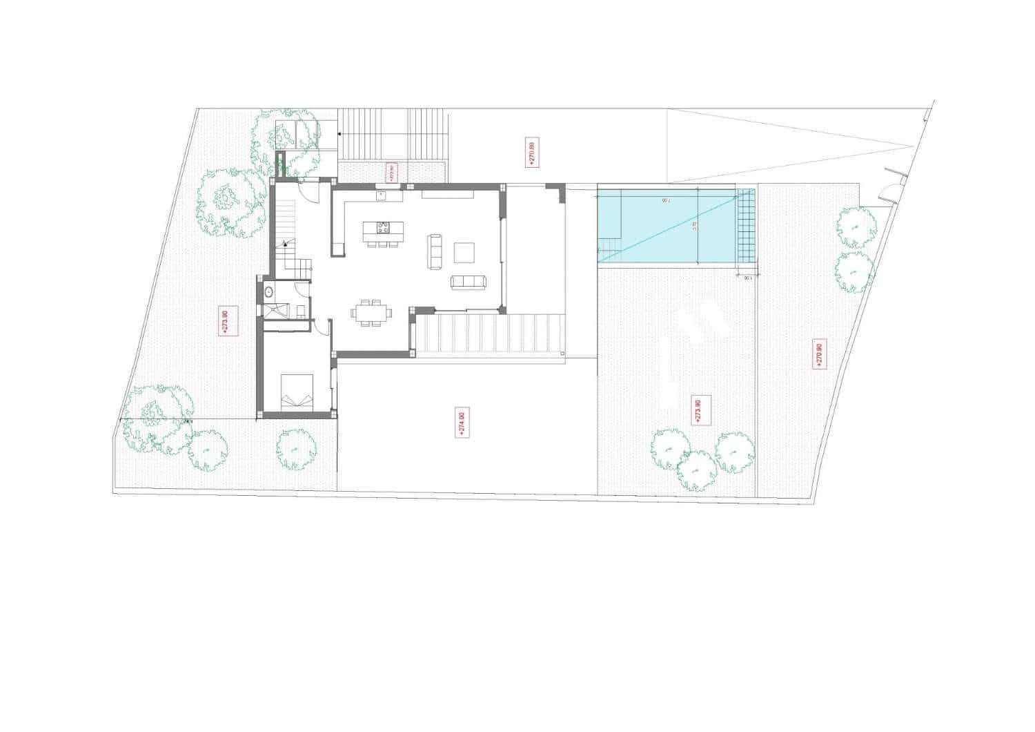 4 makuuhuone Ranta-asunto myytävänä paikassa Mijas mukana uima-altaan - 1 969 000 € (Ref: 9562448)