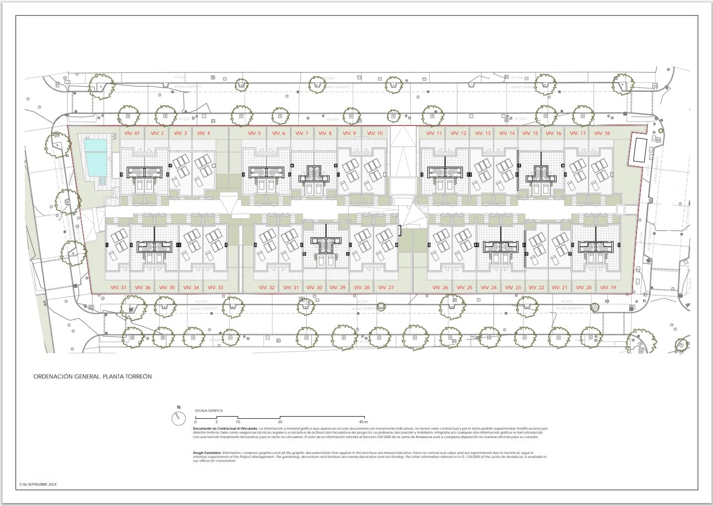 4 sovrum Radhus till salu i Malaga stad med pool garage - 443 000 € (Ref: 9562455)