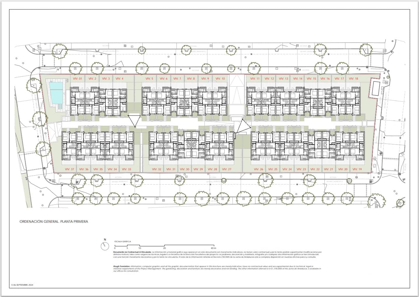 4 sovrum Radhus till salu i Malaga stad med pool garage - 443 000 € (Ref: 9562455)