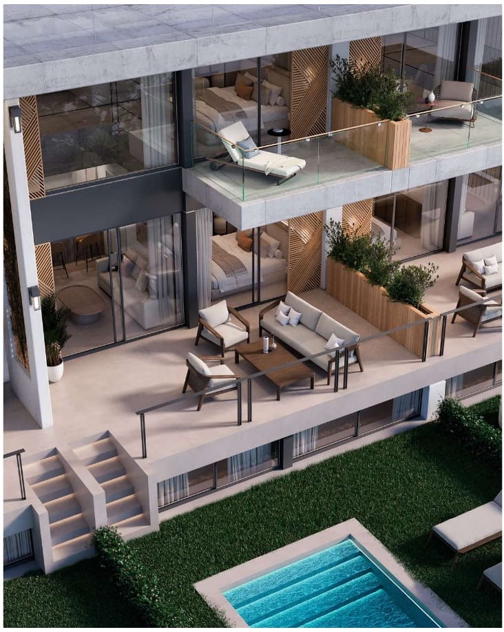 2 soveværelse Strandlejlighed til salg i Marbella med swimmingpool - € 700.000 (Ref: 9562485)