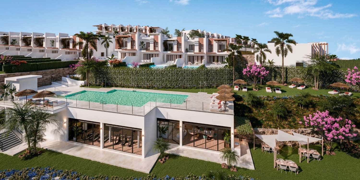 4 sovrum Radhus till salu i Mijas med pool - 1 046 000 € (Ref: 9562503)