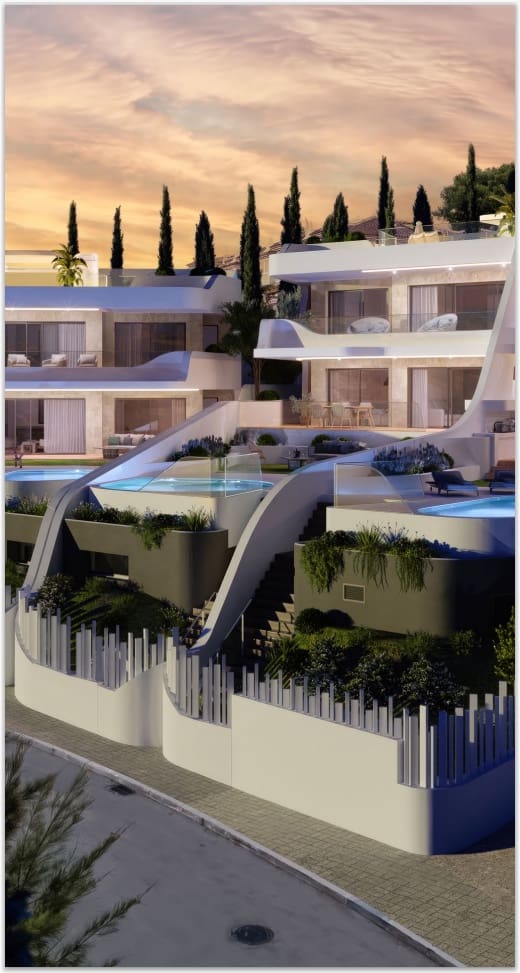 3 makuuhuone Ranta-asunto myytävänä paikassa Marbella mukana uima-altaan - 1 790 000 € (Ref: 9562505)