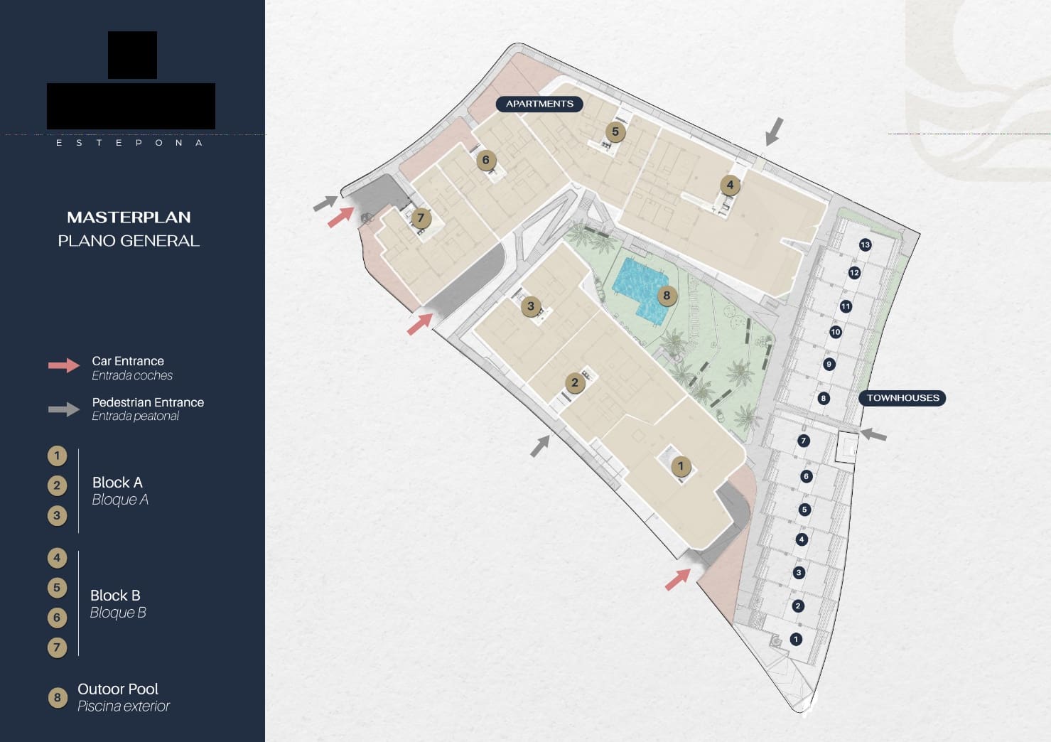4 sovrum Radhus till salu i Estepona med pool garage - 795 000 € (Ref: 9562511)