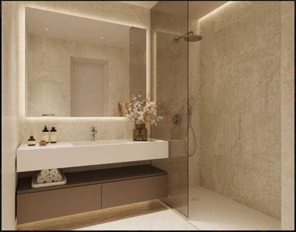 2 soveværelse Strandlejlighed til salg i Estepona med swimmingpool garage - € 495.000 (Ref: 9570942)