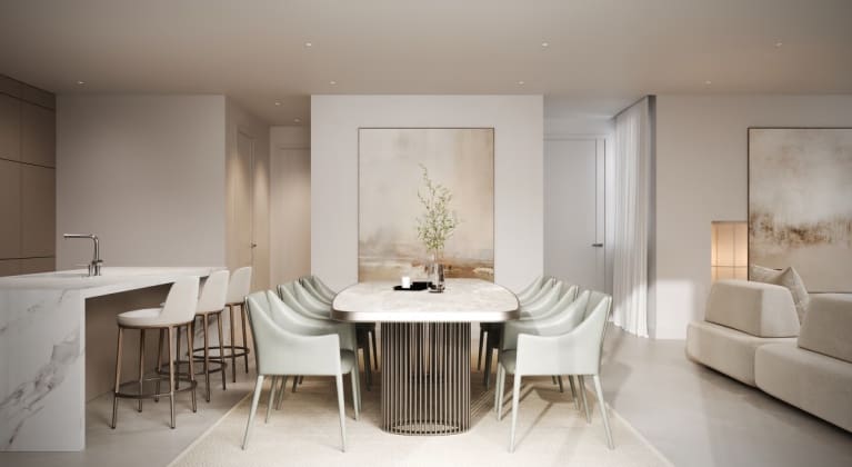 2 soveværelse Strandlejlighed til salg i Estepona med swimmingpool garage - € 495.000 (Ref: 9570942)