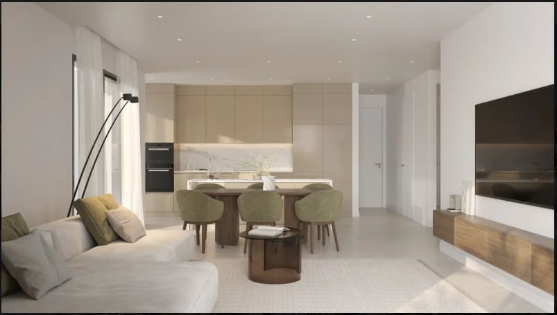 2 soveværelse Strandlejlighed til salg i Estepona med swimmingpool garage - € 495.000 (Ref: 9570942)