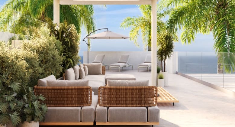 2 soveværelse Strandlejlighed til salg i Estepona med swimmingpool garage - € 495.000 (Ref: 9570942)