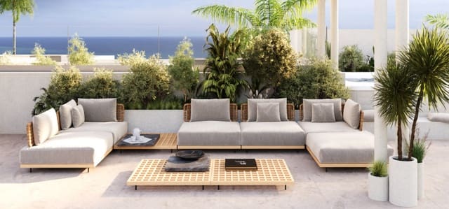 2 sypialnia Apartament przy plaży na sprzedaż w Estepona z basenem garażem - 495 000 € (Ref: 9570942)