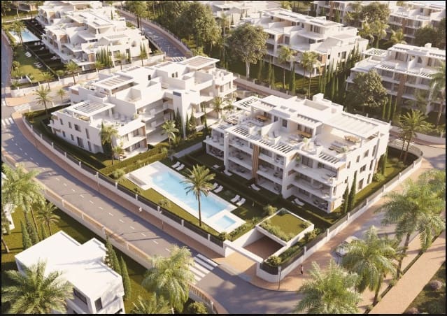 3 makuuhuone Ranta-asunto myytävänä paikassa Estepona mukana uima-altaan - 799 000 € (Ref: 9581654)