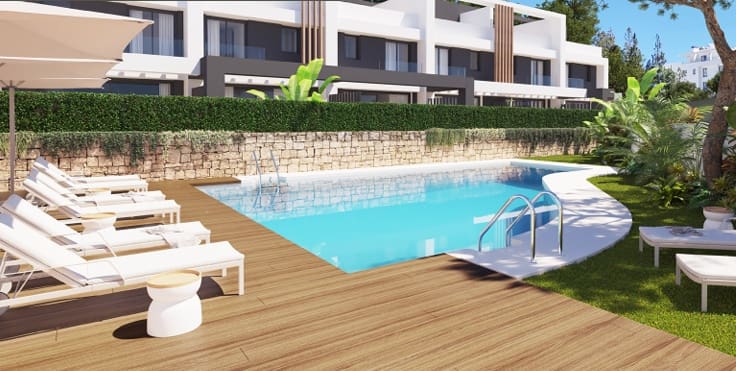 3 soveværelse Lejlighed til salg i La Cala de Mijas med swimmingpool - € 995.000 (Ref: 9635185)
