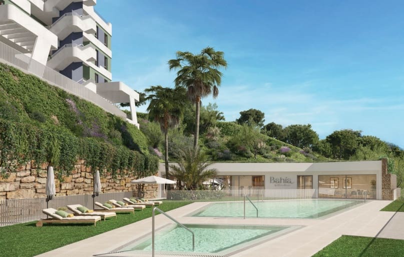 2 bedroom Beach Apartment for sale in Mijas with pool - € 443,000 (Ref: 9645820)