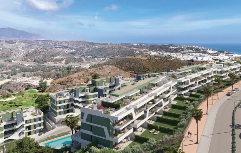 2 bedroom Beach Apartment for sale in Mijas with pool - € 443,000 (Ref: 9645820)