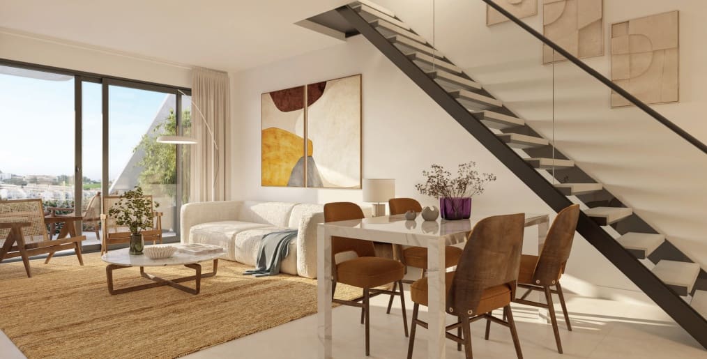 2 bedroom Beach Apartment for sale in Mijas with pool - € 443,000 (Ref: 9645820)