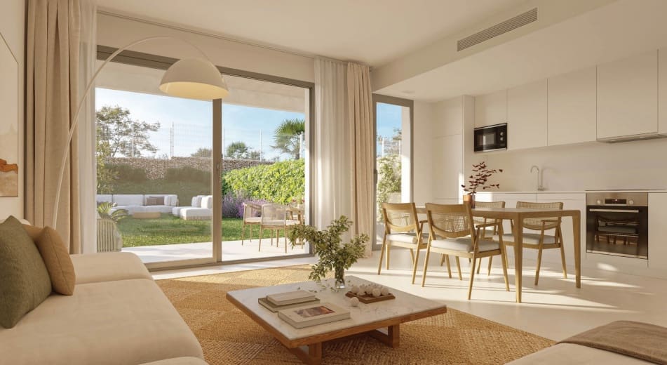 2 bedroom Beach Apartment for sale in Mijas with pool - € 443,000 (Ref: 9645820)