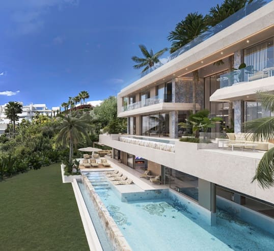 5 sypialnia Willa na sprzedaż w Marbella z basenem - 11 500 000 € (Ref: 9782390)