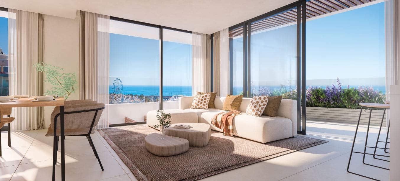 2 bedroom Penthouse for sale in Benalmadena with pool garage - € 1,038,000 (Ref: 9824551)