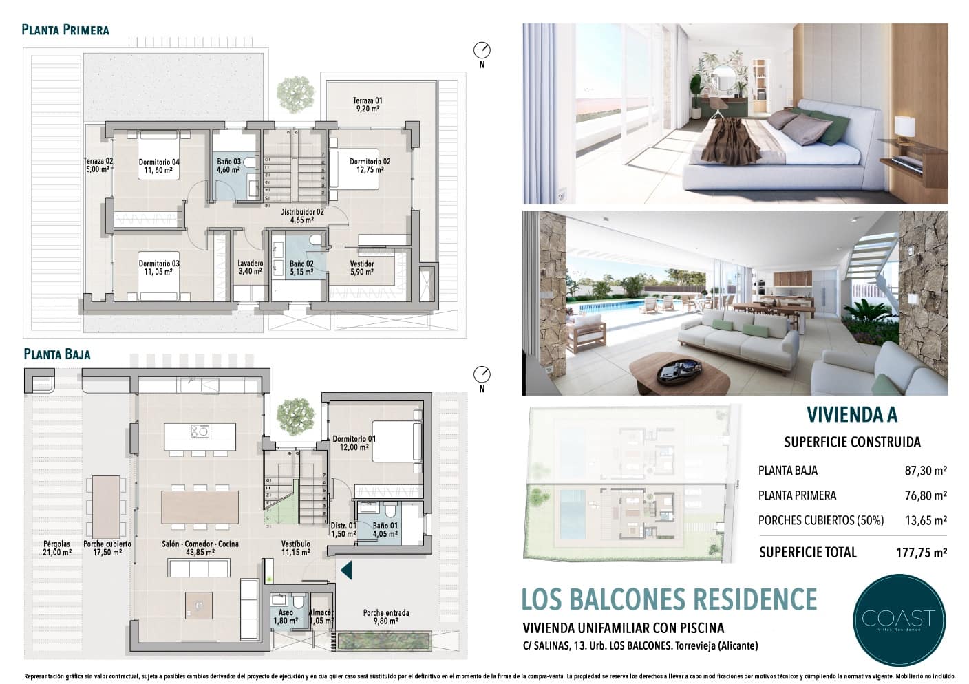 4 quarto Moradia para venda em Torrevieja com piscina garagem - 815 000 € (Ref: 8846962)