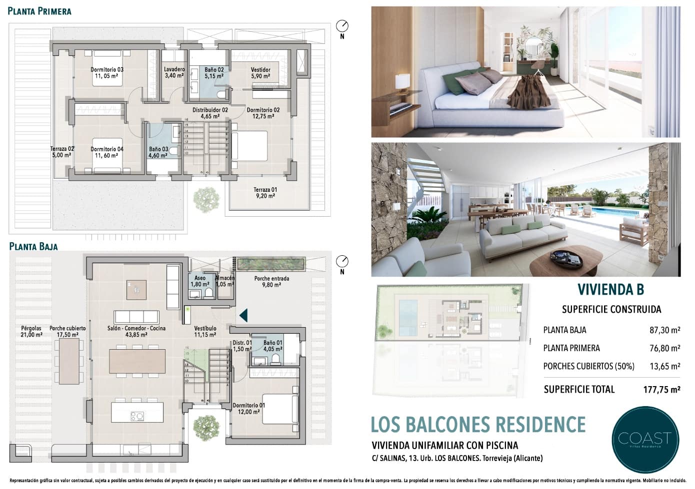 4 quarto Moradia para venda em Torrevieja com piscina garagem - 815 000 € (Ref: 8846962)
