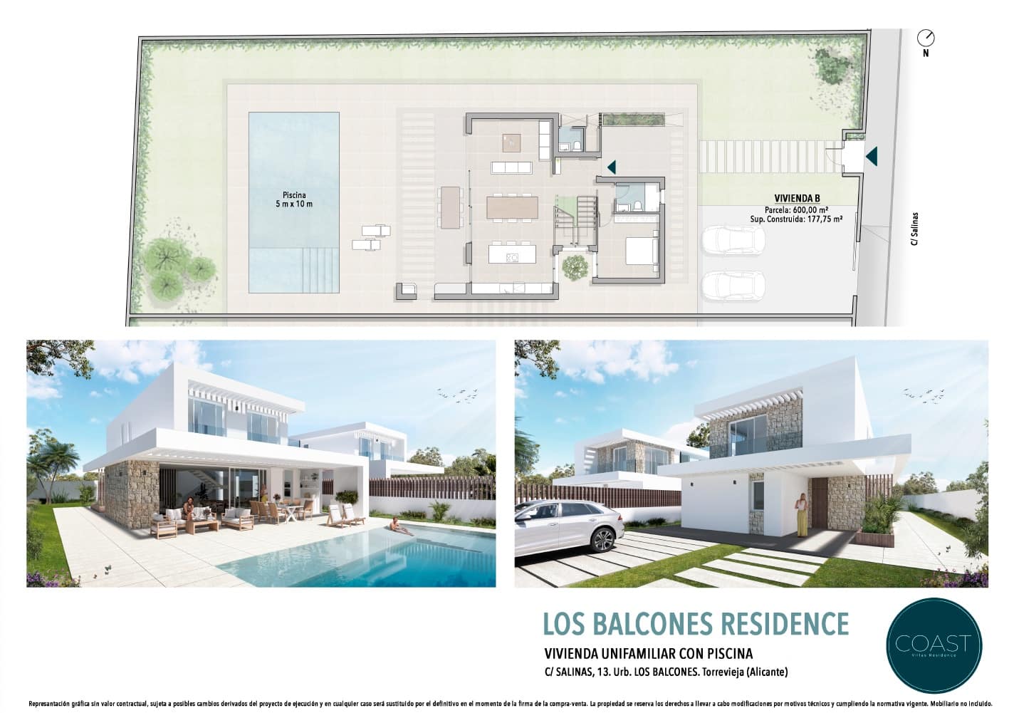 4 quarto Moradia para venda em Torrevieja com piscina garagem - 815 000 € (Ref: 8846962)