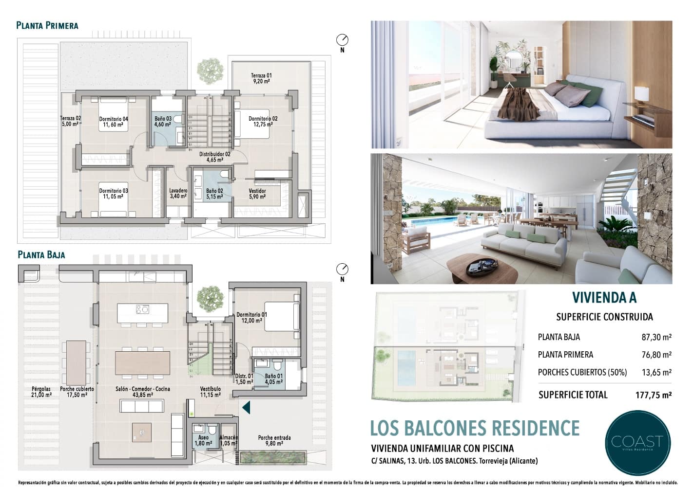 4 quarto Moradia para venda em Torrevieja com piscina garagem - 815 000 € (Ref: 8846962)