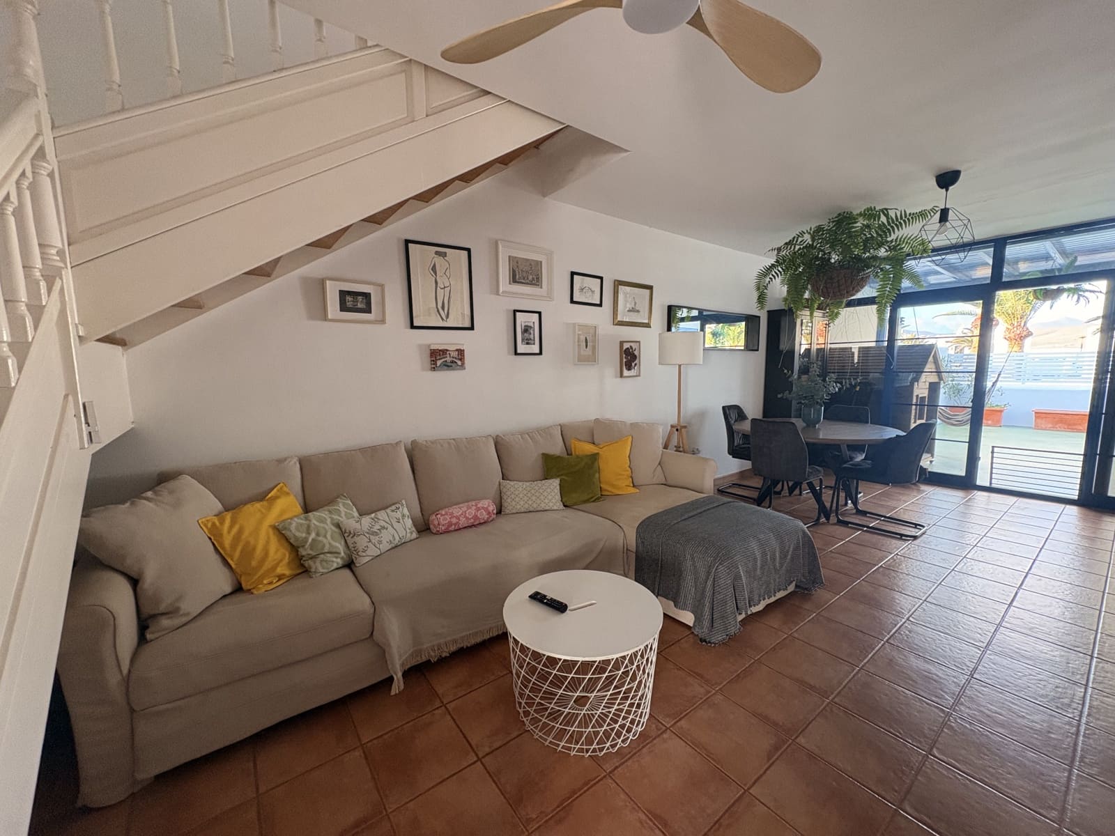 3 chambre Villa/Maison Mitoyenne à vendre à Puerto Calero avec piscine - 465 000 € (Ref: 9643398)