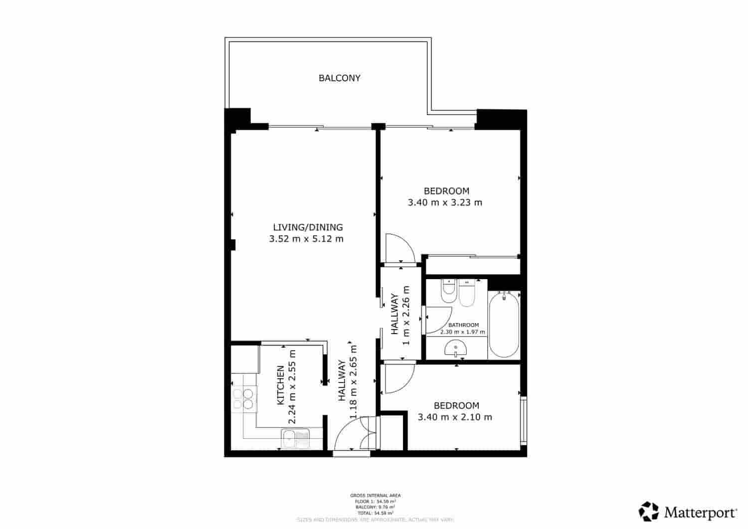 2 soveværelse Lejlighed til salg i Blanes med swimmingpool garage - € 335.000 (Ref: 10134973)