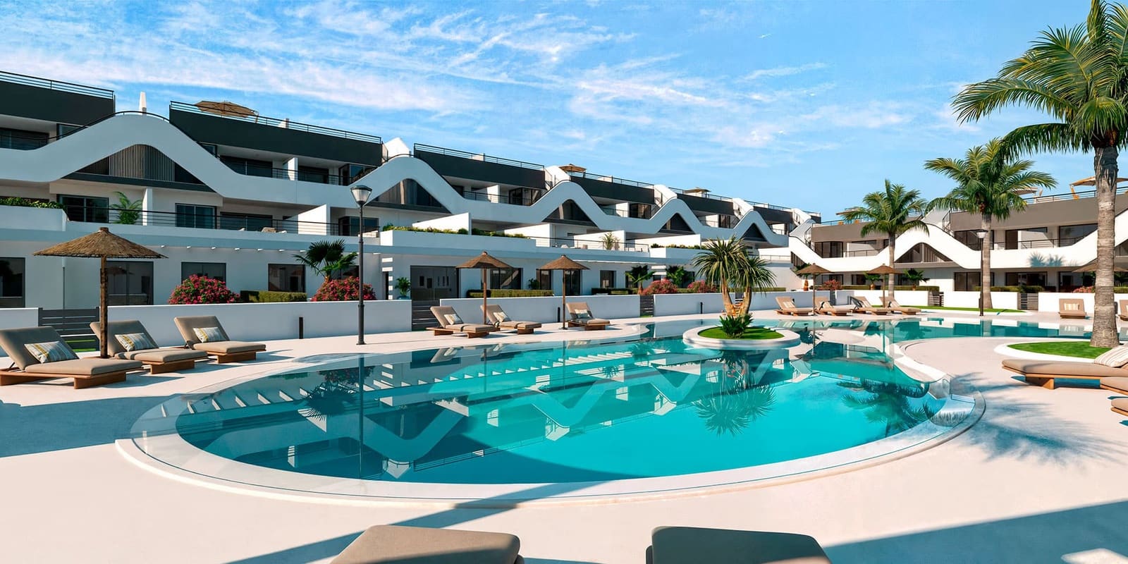 Bungalow de 2 habitaciones en Alfaz del Pi / L'Alfàs del Pi en venta con piscina garaje - 307.000 € (Ref: 9996035)